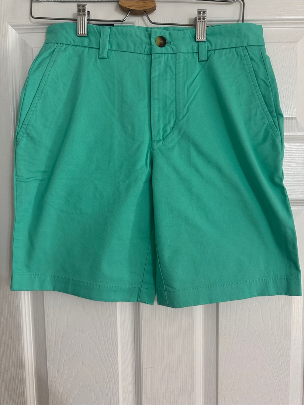 Vineyard Vines Men's Teal Green Flat Front Shorts